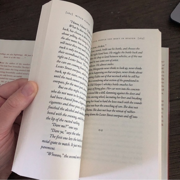 The Five People You Meet in Heaven by: Mitch Albom hardback book - Picture 4 of 6